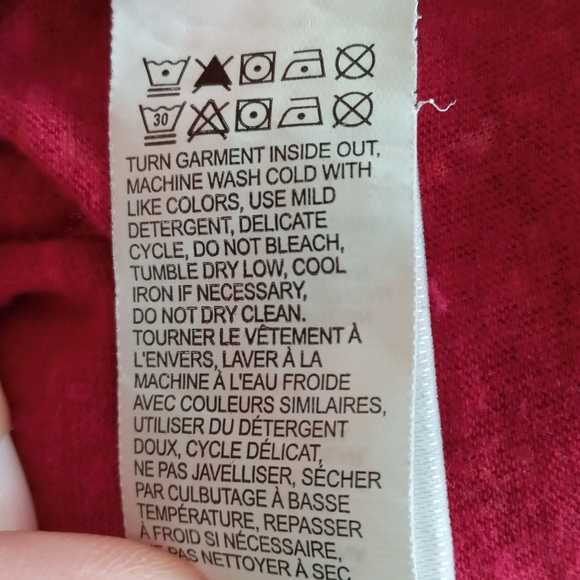 Lucky Brand M Red Embroidered Tunic Style Tank - Picture 7 of 9